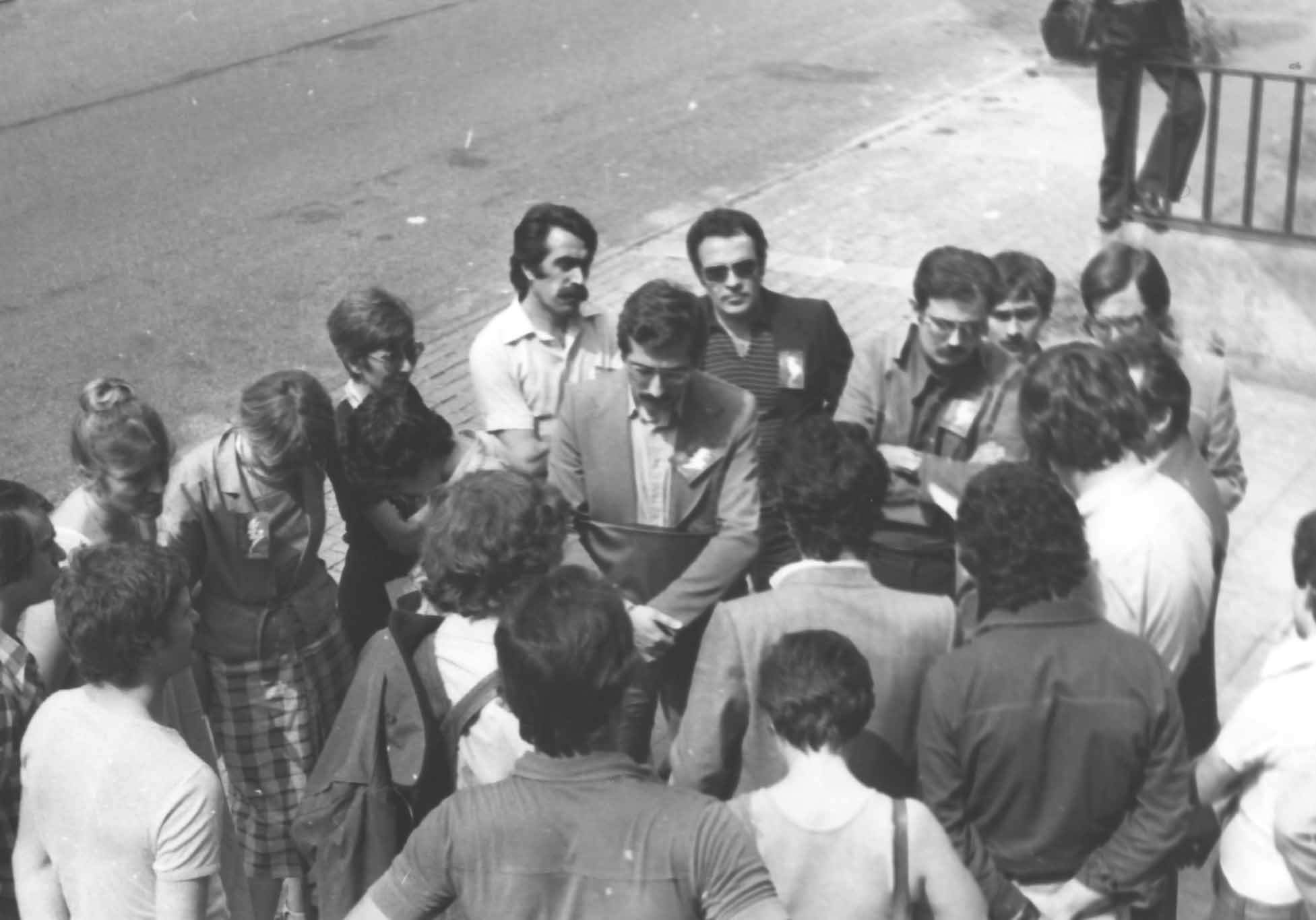 Protestation devant l'Amlbassade de Turquie - Août 1980