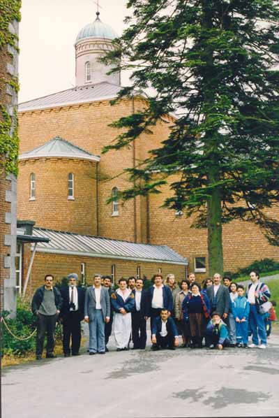 Une visite des adh�rents en Wallonie - 1993