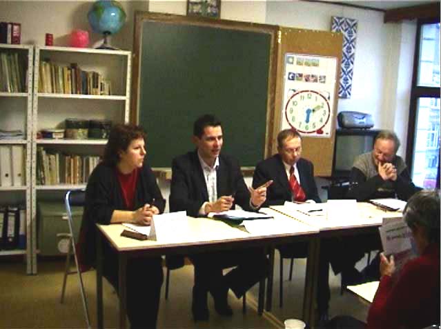 Ministres de l'éducation avec Iuccia Saponara